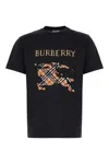 Burberry Cross Stitch Ekd Cotton T-shirt