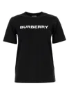 Burberry Crew-neck T-shirt With Logo In Black