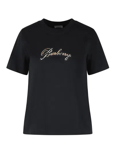 BURBERRY CAMISETA - NEGRO