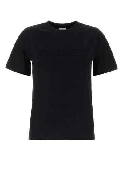 Burberry Frankie Cash Logo T-shirt In Black