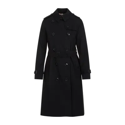 Burberry Kensington Mini Trench Coat For Women In Black