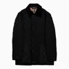 BURBERRY BURBERRY BLACK COUNTRY JACKET IN QUILTED TWILL