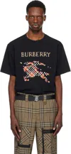 Burberry Cross Stitch Ekd Cotton T-shirt