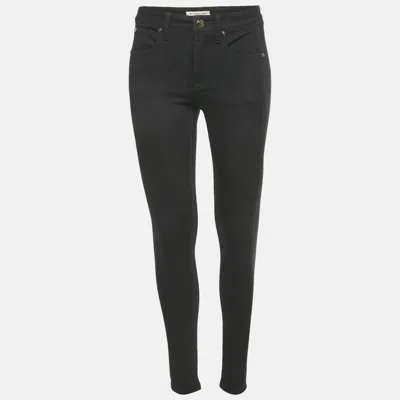 Burberry Black Denim Panel Detail Skin Fit Smirdan Jeans M Waist 29"