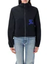 Burberry Cropped Nylon Hooded Jacket