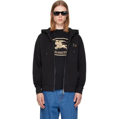 Burberry Black Ekd Hoodie