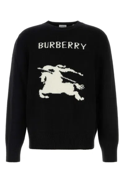 BURBERRY BLACK EKD SWEATER