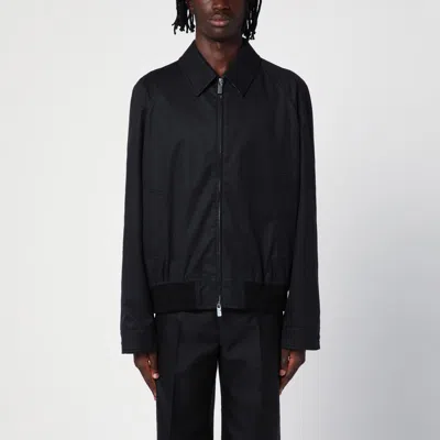 Burberry Cashmere Lightweight Jacket In Black