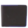 Burberry Black Heritage Ekd Bifold Wallet In Black