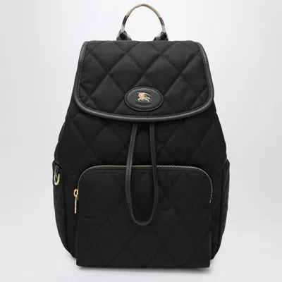 Burberry Black Horseshoe Backpack Women