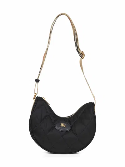 Burberry Black Horseshoe Crossbody Bag