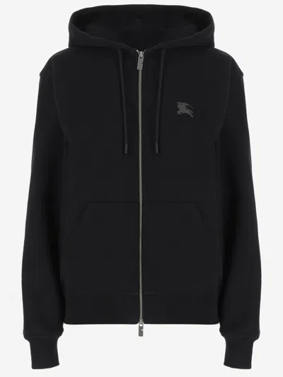 Burberry Black Knight Emblem Hoodie