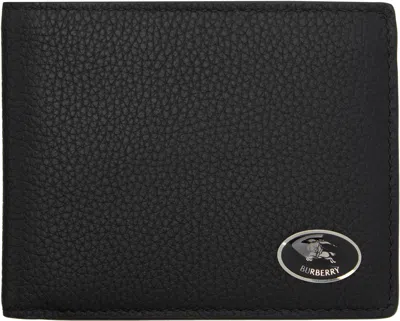 Burberry Black Knight Stamp Bifold Wallet