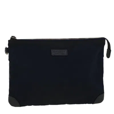 Pre-owned Burberry Black Label Black Synthetic Clutch Bag ()