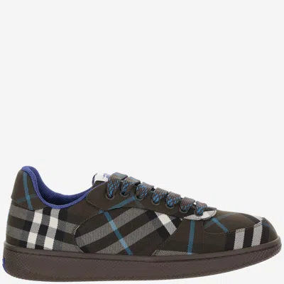 BURBERRY BLACK LACE UP SNEAKERS