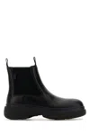 Burberry Chelsea Creeper Ankle Boots In Black
