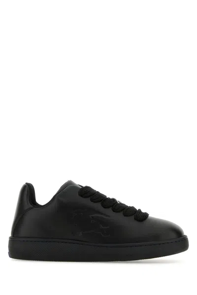 BURBERRY LOW-TOP RUBBER SOLE SNEAKERS