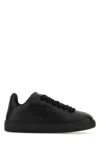 BURBERRY BURBERRY BLACK LEATHER BOX SNEAKERS