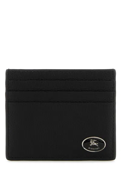 Burberry Black Leather Cotswolds Cardholder