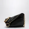 Burberry Small Knight Chain-linked Puffy Shoulder Bag In Black