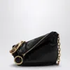Burberry Small Knight Chain-linked Puffy Shoulder Bag In Black