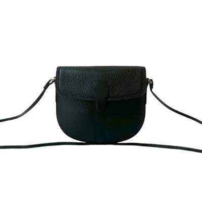 Pre-owned Burberry Black Leather Pochette Shoulder Bag ()