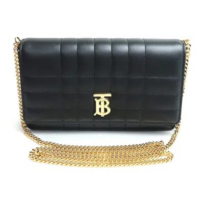 Pre-owned Burberry Black Leather Shoulder Bag ()