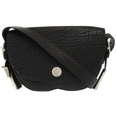 Pre-owned Burberry Black Leather Shoulder Bag ()