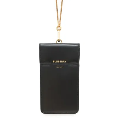 Pre-owned Burberry Black Leather Shoulder Bag ()