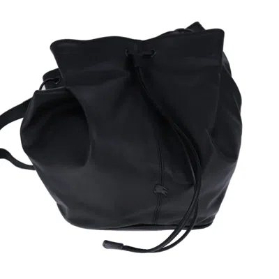 Pre-owned Burberry Black Leather Shoulder Bag ()