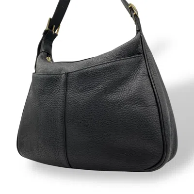 Pre-owned Burberry Black Leather Shoulder Bag ()
