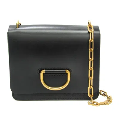 Pre-owned Burberry Black Leather Shoulder Bag ()