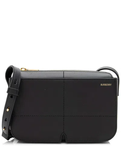 Burberry Black Leather Snip Crossbody (authentic Pre-loved)