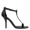 Burberry Stefanie Womens Open Toe Thong Ankle Strap In Black