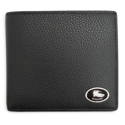 Pre-owned Burberry Black Leather Wallet (bi-fold) ()