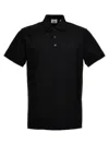 Burberry Monogram Motif Polo Shirt In Black