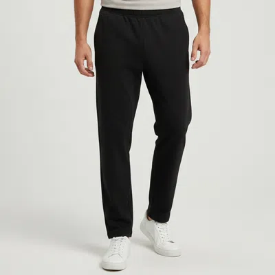Pre-owned Burberry Black Logo Print Jersey Track Pants M