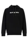 Burberry Black Cotton Sweatshirt In Black