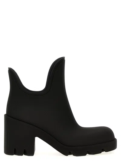 BURBERRY BLACK MARSH ANKLE BOOTS