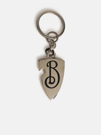 Burberry Black Metal Keyring