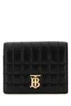 Burberry Quilted Rectangular Leather Wallet Cardholders