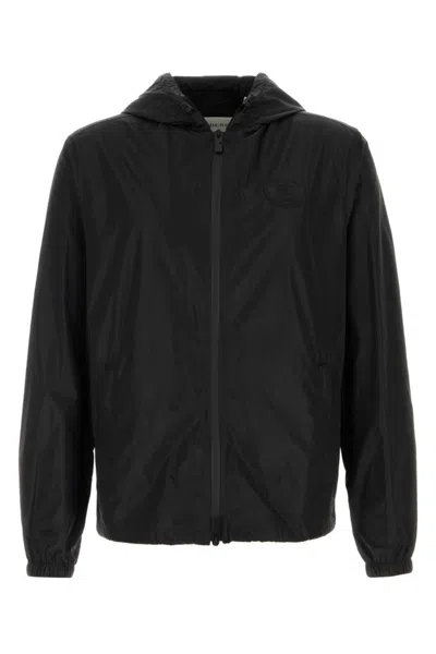 BURBERRY BLACK NEWPORT JACKETS