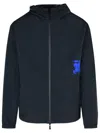 Burberry Lightweight Nylon Jacket By Ekd In Black