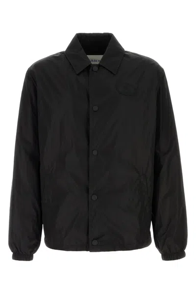 Burberry Black Nylon Jacket