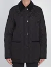 Burberry Country-style Quilted Jacket In Black