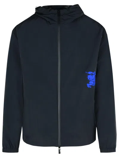 BURBERRY BURBERRY BLACK NYLON JACKET MEN