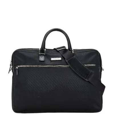 Pre-owned Burberry Black Nylon Leather Shoulder Bag ()