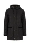 Burberry Diamond Quilted Hooded Long Length Jacket