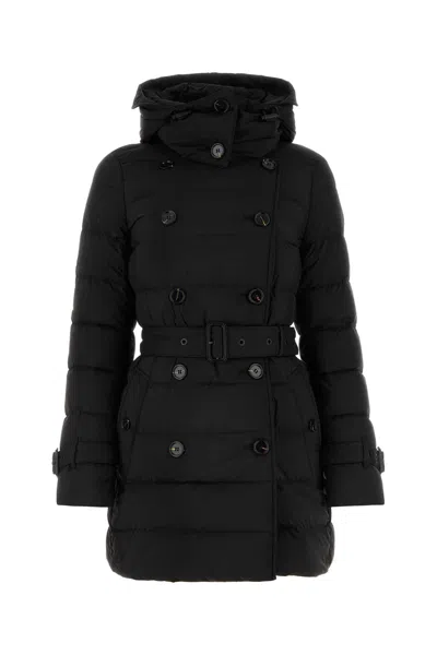 Burberry Black Nylon Padded Jacket In A1189