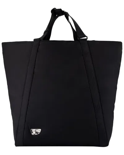 Burberry Black Nylon Shield Shopper Bag